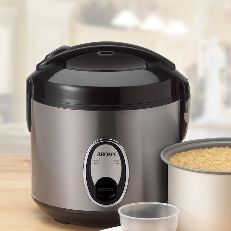 Aroma 8 Cup Cool Touch Rice Cooker & Reviews