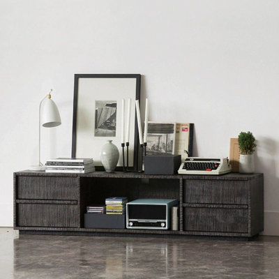 Meuble télé avec rangement Nordic Vintage