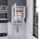 Armoire murale Swarup avec trois tablettes