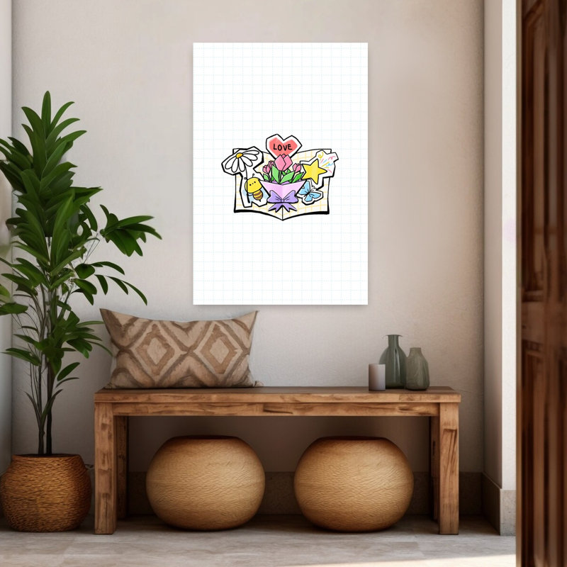 Sweet Sweet Bouquet, 48" H x 32" W