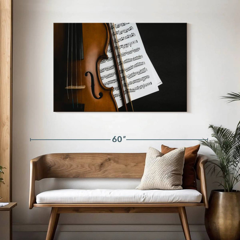 Violin Practice Sheets, 30" H x 45" W