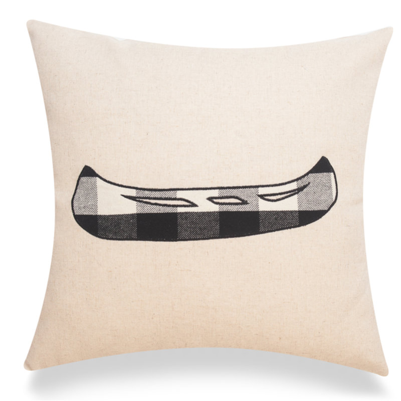 Coussin Cottage, Noir