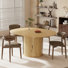 Ensemble de salle à manger 5 pièces avec table de rangement extensible intégrée et 4 chaises