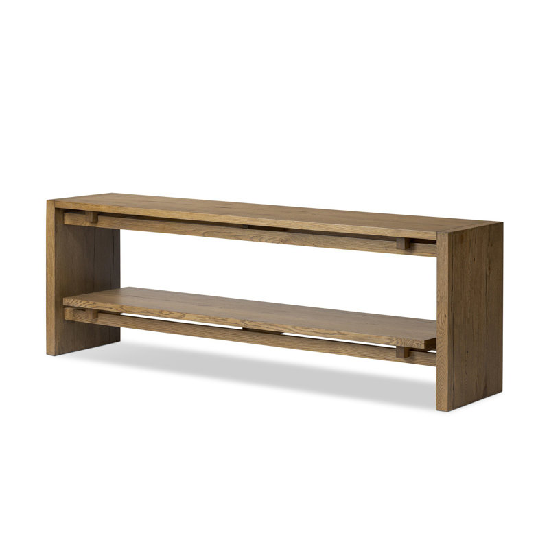 Console Kimar - Chêne ambre rustique