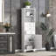 Armoire de rangement moderne et minimaliste pour salle de bain-444782310