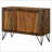 Komomo Grey 1-Adjustable Shelf Accent Cabinet