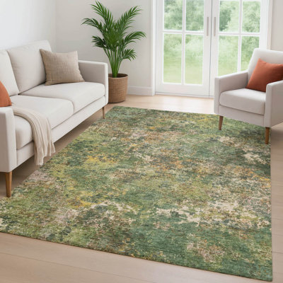 Premium Machine Washable Mayfield AMF2166 abstract Rug