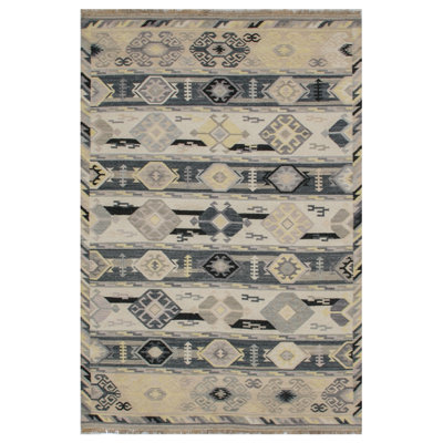 Laskie Wool Oriental Indoor Rug