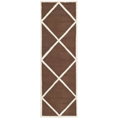 Sanyla Hand Tufted Wool Geometric Rug