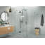 Halo 48 in. x 48 in. x 78 in. 90-degree Fully Frameless Glass Hinged Shower Enclosure-721639830