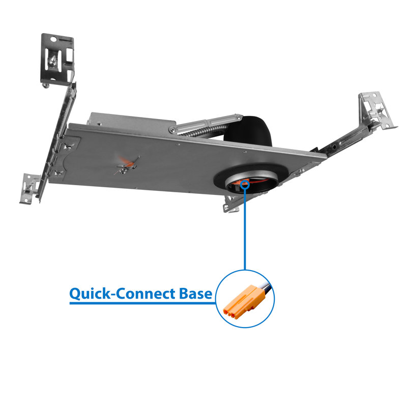 Boîtier d'éclairage encastré Air-Tight 2 po classé IC