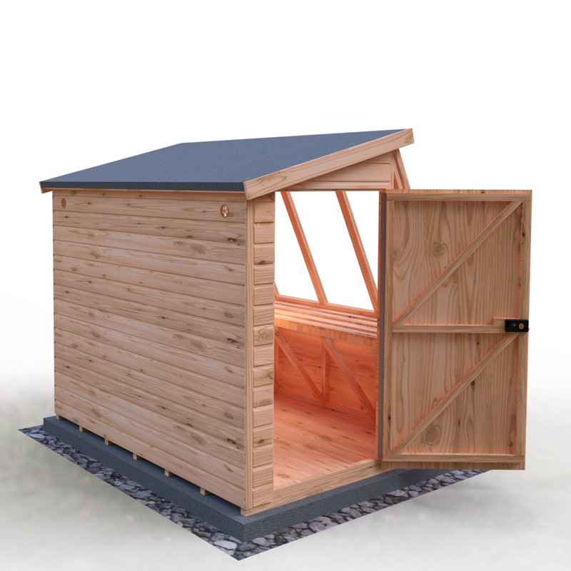 Iceni 8 ft. W x 6 ft. D Potting Shed, No