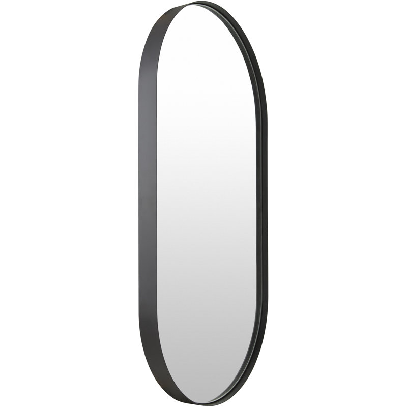Miroir Dujardin, 39 po x 20 po, Noir, noir, noir, noir