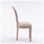 Ensemble de 2 chaises de salle à manger en bois massif l 19,69 po x P 16,93 po x H 37,8 po Court