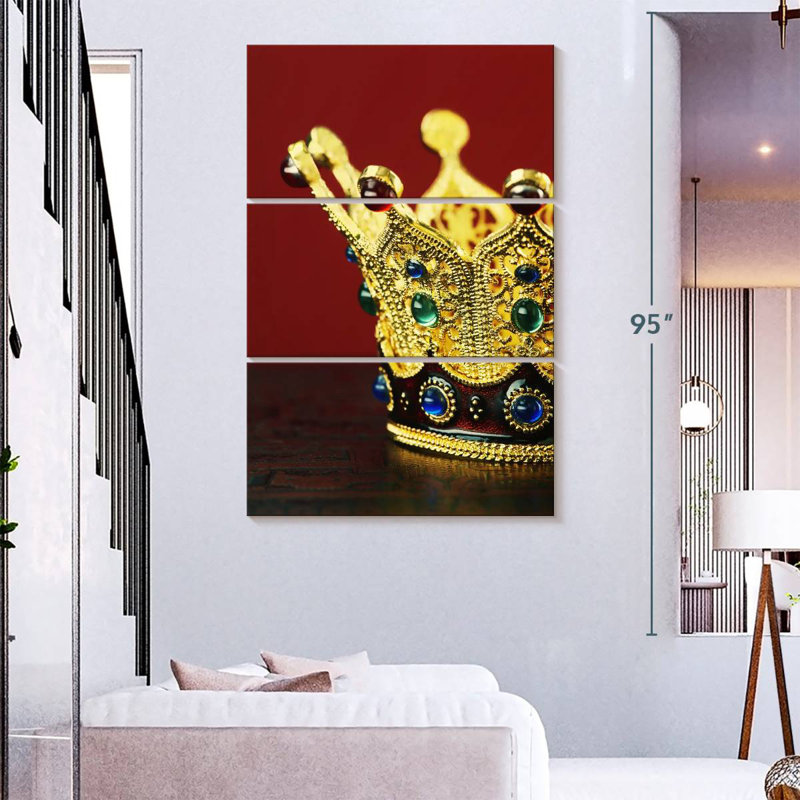Couronne royale Kerner, H 74 po x l 48 po