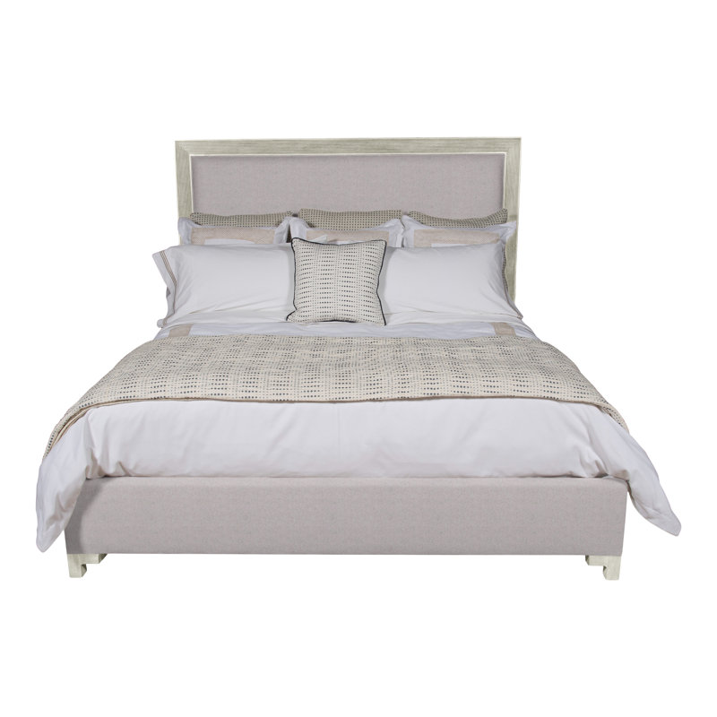 Louise/Lawrence Upholstered Bed, Wrenn, Nadia Linen, King