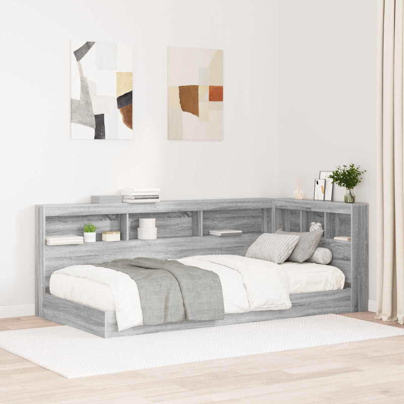 Headboard, Grey Sonoma