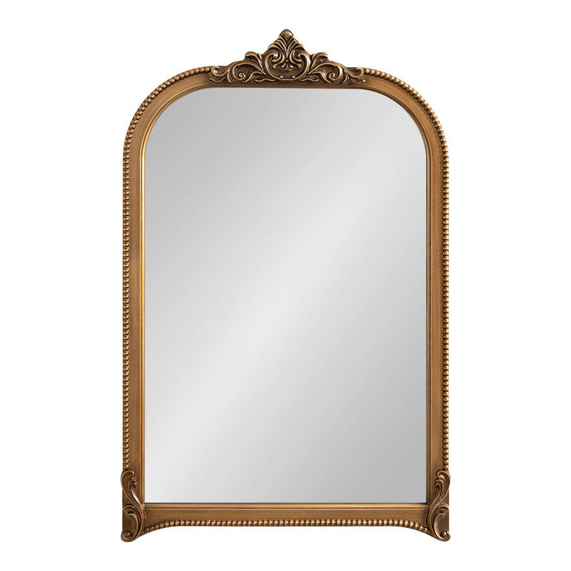Miroir mural Hillenbrand, 38 po x 24 po, Or