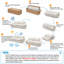 Canapé modulaire Boneless-240038888
