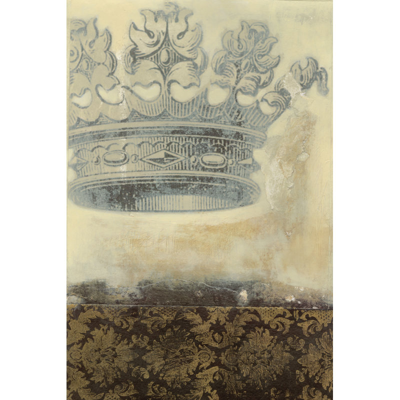 Regal Crown I by Norman Wyatt Jr. - Wrapped Canvas Art Prints, 46cm H x 30cm W x 3.8cm D