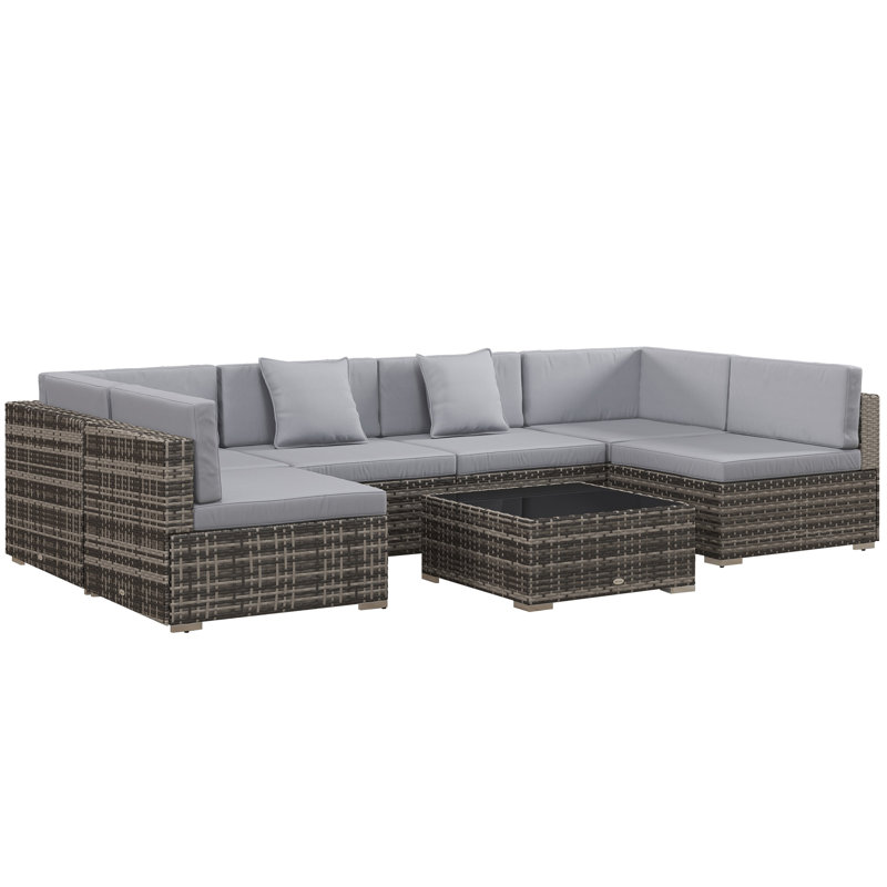 6 - Person Seating Group with Cushions