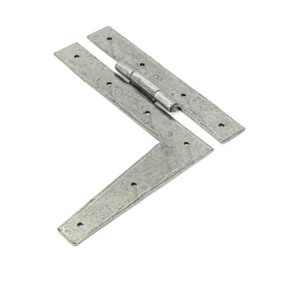 22.8cm H x 23cm W Surface Mount Pair Door Hinges