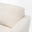 Chaise d'appoint rembourrée avec pieds en bois massif Teddy Boucle