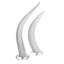 2 Piece Horns Sculpture Set
