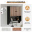 MDF Wall Bathroom Cabinet-1072861322