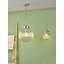 Amreen Glass Semi Flush Mount