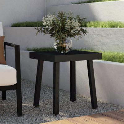Table d'appoint en aluminium Armando