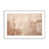 Opaque White Picture Framed