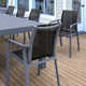 Farrah 118'' Rectangular 10 - Person Outdoor Dining Set
