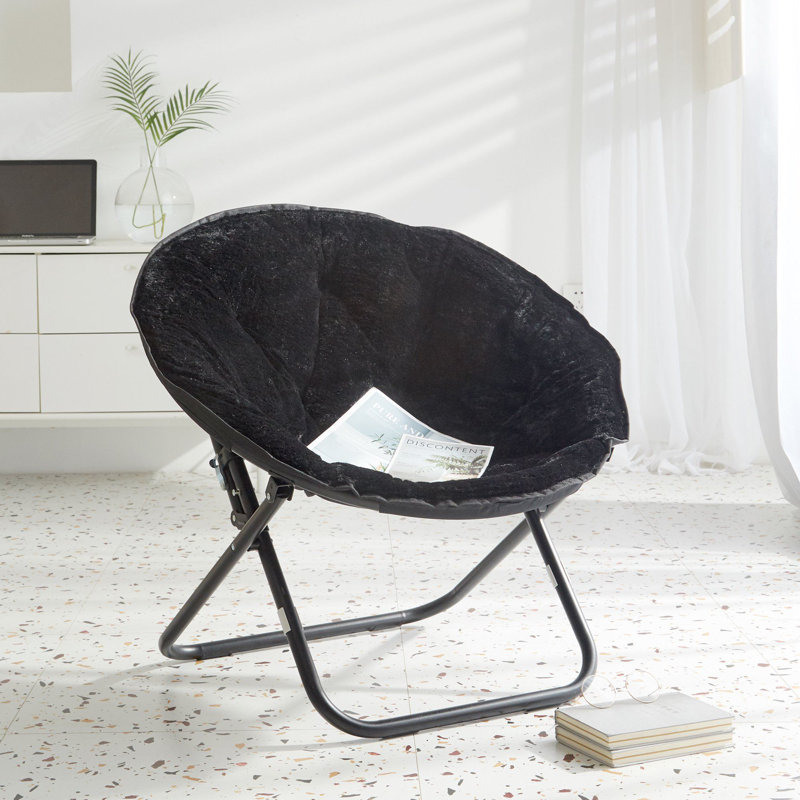 Fauteuil Papasan Giles, Black, Noir