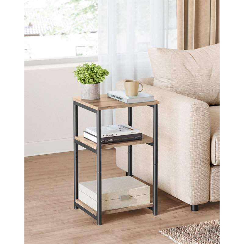 Agustina Bedside Table, Black