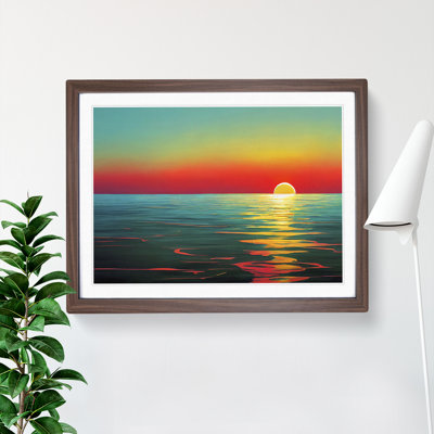 Glorious Sunset - Framed Print
