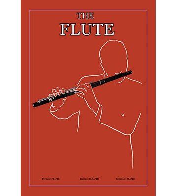 The Flute' Framed Graphic Art -  Buyenlarge, 0-587-15267-2C2436