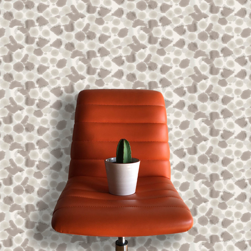 Rouleau de papier peint L 10 pi x l 24 po Janyth, Couleurs neutres