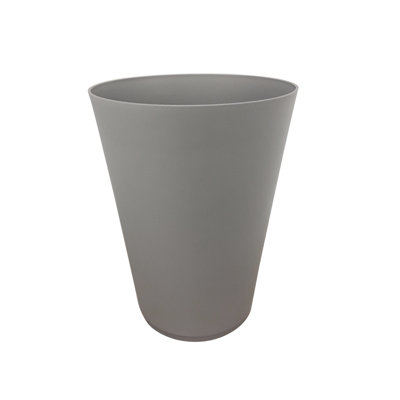 16" Tokyo Vase Platinum Gray