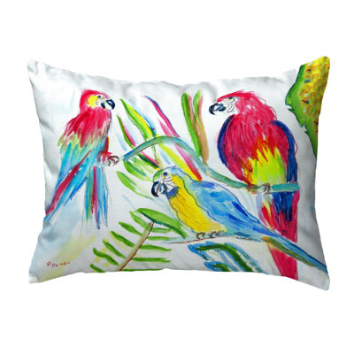Coussin lombaire intérieur / extérieur Three Parrots