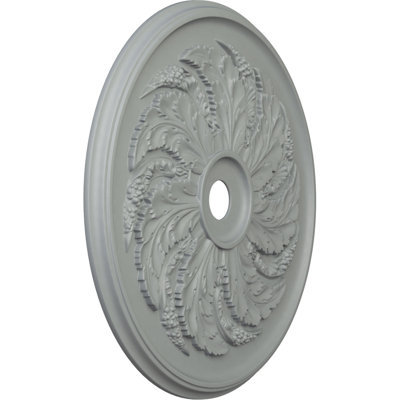 Endurathane Sellek Ceiling Medallion, 42 1/8"OD x 1 7/8"P (Fits Canopies up to 9"), Factory Primed