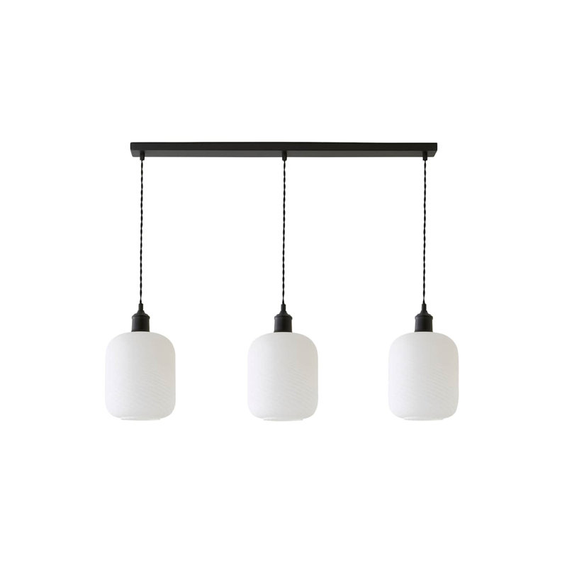 3 - Light Pendant, Matte Black
