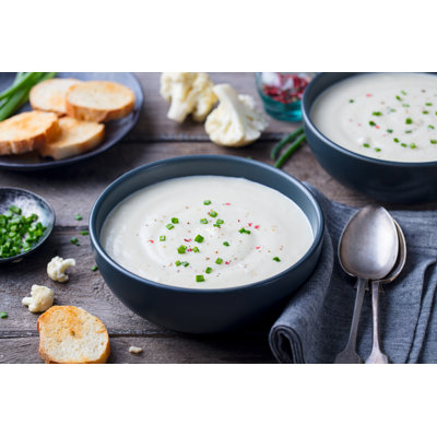 Cream Soup by AnnaPustynnikova - Wrapped Canvas Print