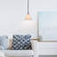 Luminaire suspendu conique à 1 lumière Jeilyn