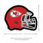 Enseigne murale lumineuse NFL à DEL pour casque-73091925