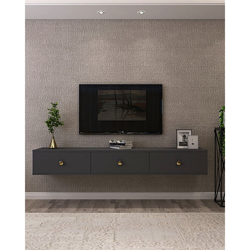 Meuble télé, Anthracite