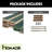 80'' 5-IN-1 Design Color Solid Pine Wood Unassembled Door Only-91077900-91077906
