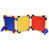 Bleu/jaune/rouge sélectionné