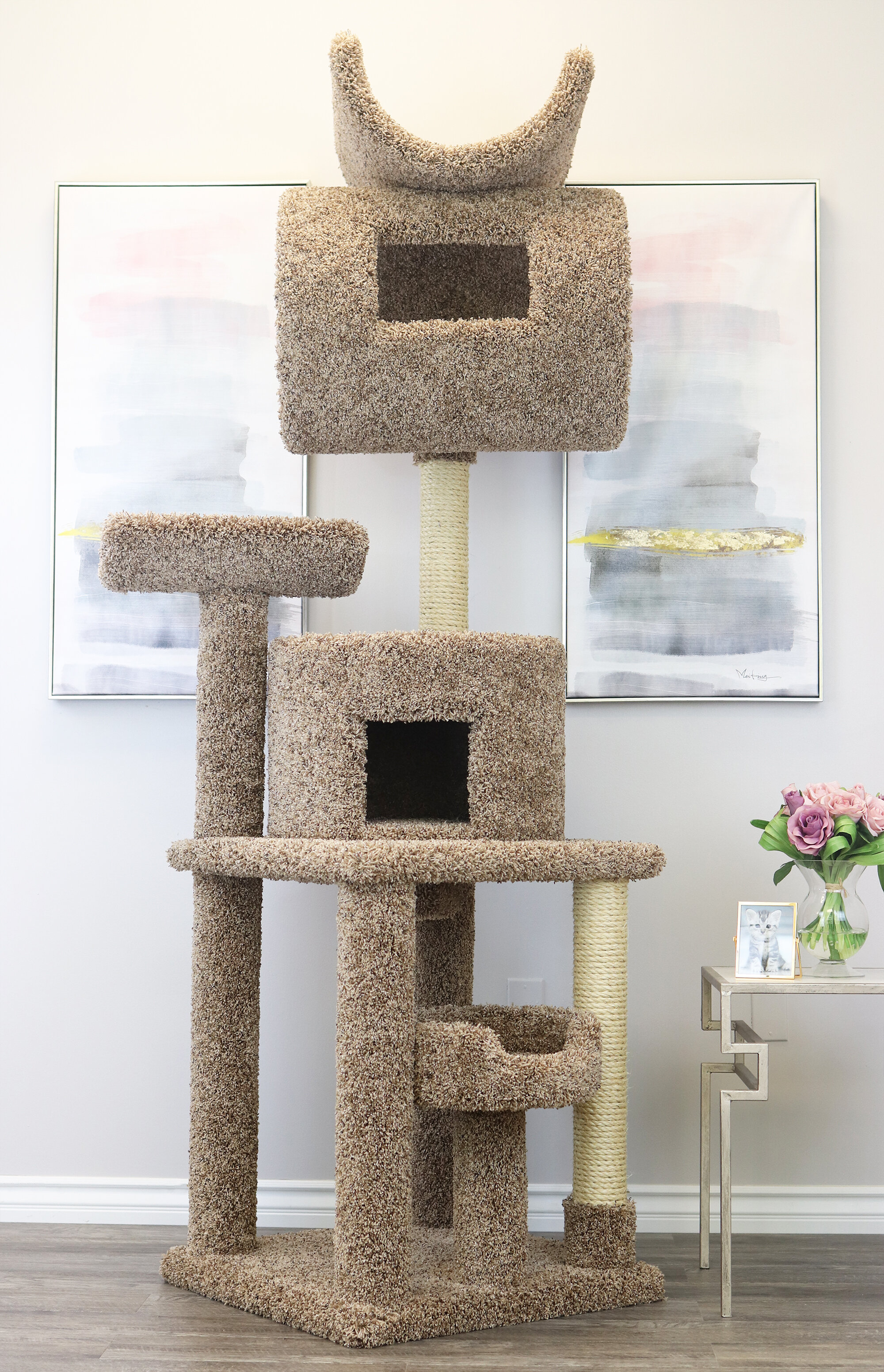 Prestige Cat Trees 84 Cat Condo And Reviews Wayfair