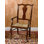 Queen Anne Back Arm Chair in Brown/Beige